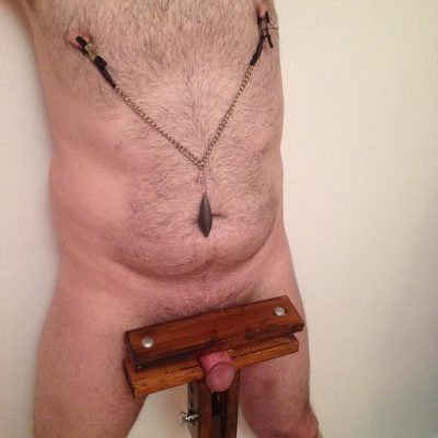 cock stand and nipple clamps